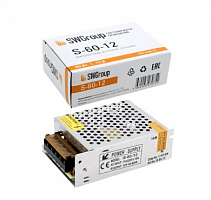 Блок питания 12V 60W, IP20, металлическая сетка 