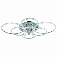 Люстра светодиодная Profit Light 8024/8 CHR 232W+10W RGB 3000-6000K 16900lm пульт