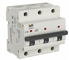 Автоматический выключатель M10H 3P C 80А ARMAT IEK