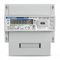 Счетчик электроэнергии трехфазный CE 301 R33 145-JAZ 5-60A 230/400B Энергомера