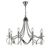 *Подвесная люстра Evoluce Filatta хром 8*E14 SLE120203-08