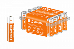 *Элемент питания LR03 AAA Alkaline 1.5V BOX-24 TDM