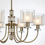 Подвесная люстра Odeon Light Classic Saga 5088/6