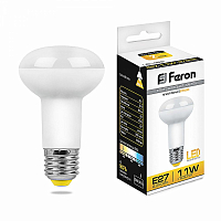 Лампа светодиодная Feron LB-463 E27 11W 2700K R63 230V