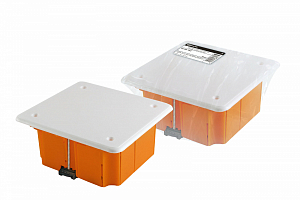 Коробка распаячная СП 92х92х45мм, крышка, IP20 инд. штрихкод TDM