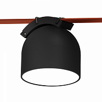 Св-к трек. Черный LED 1*12W 3000K 794Lm Ra90 120 IP20 D100xH107 48V
