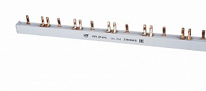 Шина соединительная типа PIN (штырь) 3Р 63А (дл.1м) 081-13-03 HLT