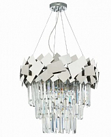 Светильник подвесной ST-Luce Хром/Прозрачный, Хром Е14 6*60W SL1232.103.06