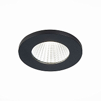 Светильник встроенный Черный LED 1х10W 4000К 900Lm Ra>90 38o IP20 D80хH60 170-240V