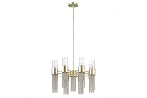 Люстра серебристый/стекло/металл G9 17х5W 220V Odeon Light PERLA ODL20 471 4631/17