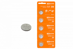 Батарейка (элемент питания) СR1620 Lithium 3V BР-5 TDM