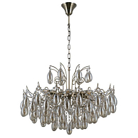 Подвесная люстра Omnilux Sanremo OML-70703-08 8*E14 D630 H440/1090мм бронза