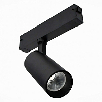 Трековый светодиодный светильник для магнитного шинопровода ST Luce черный ST660.496.20
