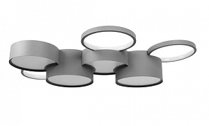 Потолочный светодиодный светильник Loft IT Pin 10317/7 Grey