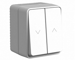 Выключатель 2-кл. ATLAS DESING PROFI IP54 для жалюзи 2хсх.4 сер. SE