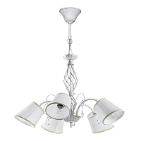 Подвесная люстра Lightstar Esedra 5*E27 ANTIC WHITE