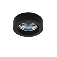 Встраиваемый светильник Lightstar Lei Mini BL MR16/HP16 GU5.3 (в комплекте) 80*60*25мм черный