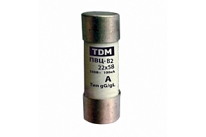 Вставка плавкая ПВЦ-В2 22х58 4А TDM