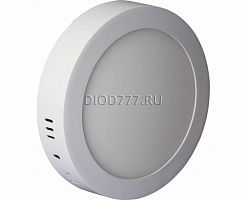 **Светильник светодиодный накладной с просветом (круг) LE LED RL2S 18W 6K (20)