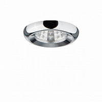 Встраиваемый светильник Lightstar Monde 071114 LED 1W 80LM 18G 4000K хром