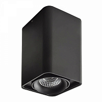 Потолочный светильник Lightstar Monocco 212537 НР16 квадрат черный