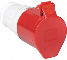 Розетка кабельная 32А 380В 3P+РЕ IP44 (224) EKF