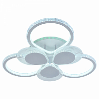 Люстра светодиодная Profit Light 5891/3+3A WHT 186W+8W RGB 3000-6000K пульт