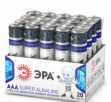 Батарейки ЭРА LR03-20 bulk SUPER Alkaline (20/480/20160)