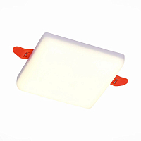 Светильник встроенный Белый LED 1х8W 4000К 690Lm Ra80 120o IP20 L90хW90хH20 85-265V