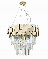 Светильник подвесной ST-Luce Золотистый/Прозрачный, Золотистый Е14 6*60W SL1232.203.06