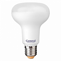 Лампа General GLDEN-R80-10Вт-230В-E27-4500К