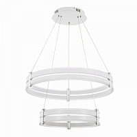 Подвесной светильник LED4U 8598-600-400 белый 153Вт 3000-6000К без пульта 600*600*1100мм