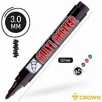 Маркер перманентный черный 3мм СРМ-800 Multi Marker