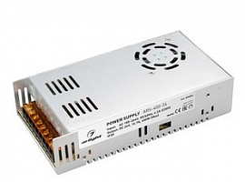 Блок питания ARS-400-24 24В 16.7А 400Вт IP20 сетка 2 года Arlight 026864