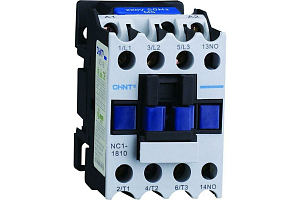 Контактор NC1-1810 18А 230В/АС3 1НО 50Гц (R) CHINT