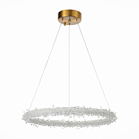 Люстра подвесная золотистый/прозрачный LED 1х58W 3000-6500К ST Luce SL6105.203.01