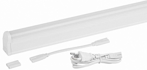Линейный светодиодный светильник ЭРА LLED-01-04W-4000-W 4Вт 4000K L314мм с выключателем