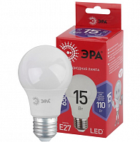 Лампочка светодиодная ЭРА RED LINE LED A60-15W-865-E27 R Е27 / E27 15 Вт груша холодный дневной свет