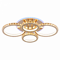 Светодиодная люстра Profit light 8052/2+2 FGD 176W+8W RGB пульт