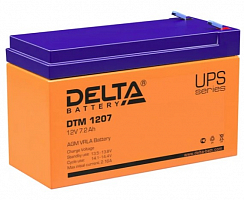 Аккумулятор DTM 12В/7.2 А/ч (АКБ DTM 1207) DTM