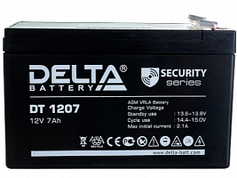 Аккумулятор ОПС 12В 7А.ч Delta DT 1207