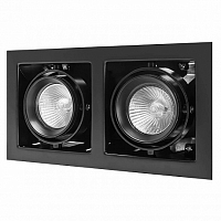 Светильник CARDANO 16x2 MR16/HP16 черный (в комплекте)