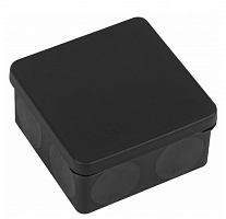 Распаячная коробка ЭРА KOR-100-100-50-9g-2MP-B двухкомпонентная HF стойкая к УФ 100х100х50мм серая