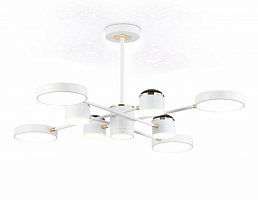 Люстра на штанге Ambrella Light Linetech Comfort FL51627 132W 3000-6000K D850*370 (без ПДУ)