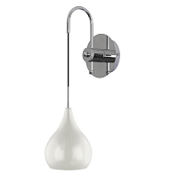 Бра PENTOLA 1х40W E14 Хром/белый (в комплекте) MB2098M-1W