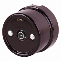 ТВ розетка Werkel Retro коричневая WL18-02-05  a036809