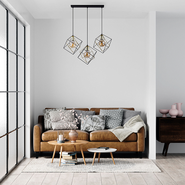Подвесной светильник TK Lighting 190 Alambre 3*E27