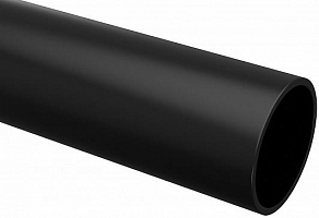 Труба гладкая ПНД жесткая d25мм черн. (уп.100м) IEK