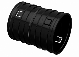 Муфта соединительная для двустенной трубы d=160мм IEK