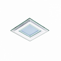 Светильник ACRI QUA 6W 480LM белый/прозрачный 4000К (в комплекте)